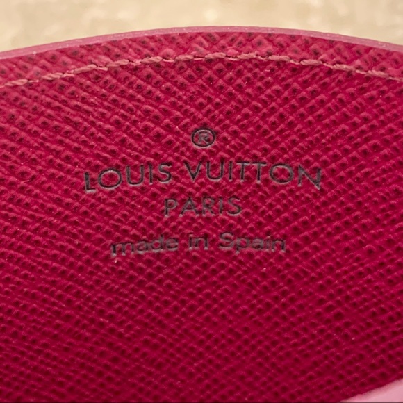 Louis Vuitton fuchsia monogram cardholder m60703 - Picture 2 of 3